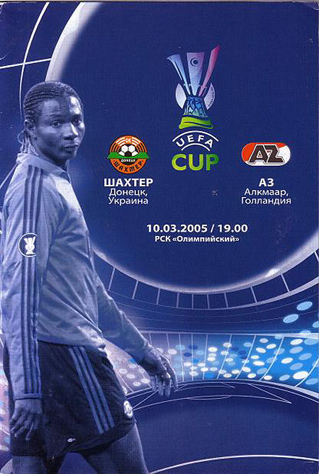 AZ Programma 10-maa-2005 Shaktar Donetsk uit